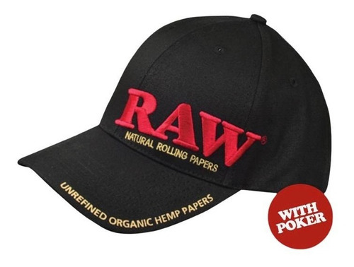 Gorra Raw Black - Silver Grow Shop