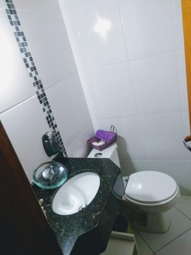 Imagem 7 de 21 de Sobrado Residencial Em Santo André Sp (bela Vista) Com 116 M², Imóvel Com 03 Dormitórios/ 02 Suites, 02 Vaga De Garagem E Cozinha Grande Com Armários. - So0044 - 34967181