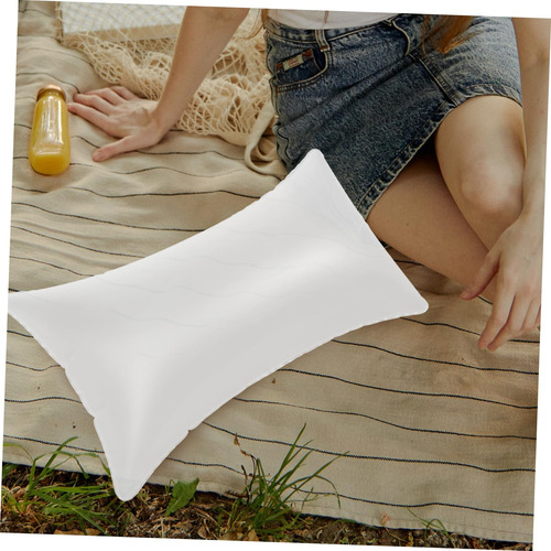 Cojín Inflable Para Sofá Y Camping Almohada Portátil As Shown