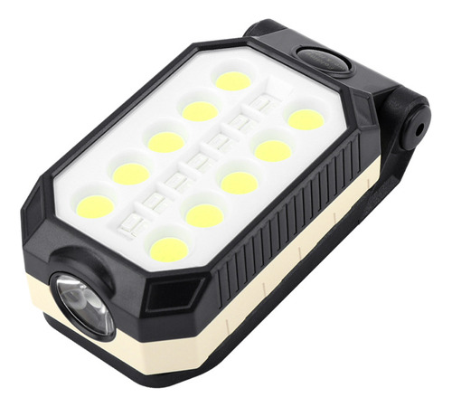 Imán Led Plegable Work Cob Con Carga Usb Para Acampar Al Air