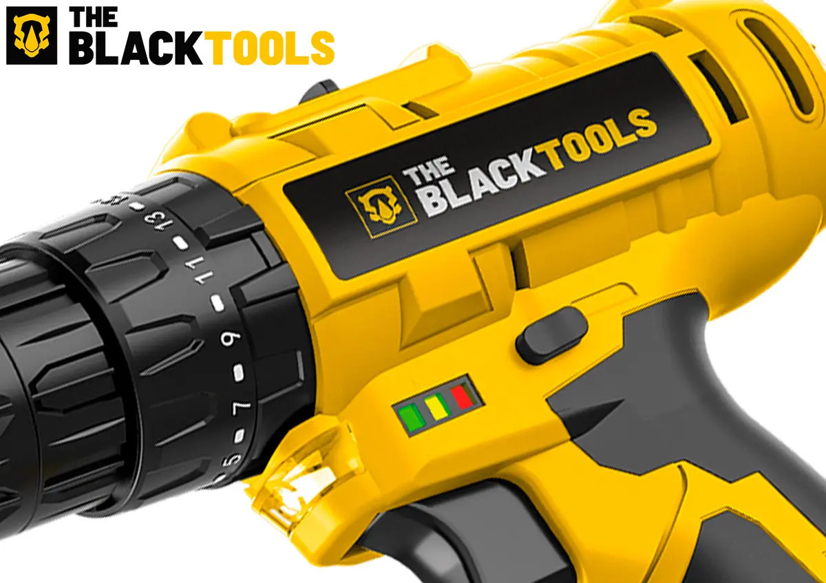 Parafusadeira Furadeira De Impacto A Bateria 21V 3/8” Bivolt 1400 Rpm Com Acessórios E Maleta TB... 6