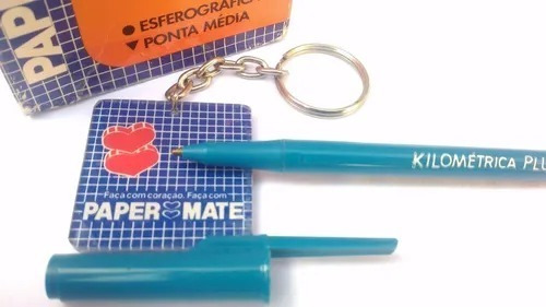 Caneta Kilométrica Antiga, Caixa Com 30 Unidades