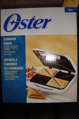 Sandwichera Oster De 4 Panes