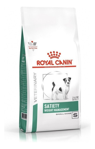 Alimento Royal Canin Veterinary Diet Canine Satiety Weight Management para cão adulto de raça pequena sabor mix em sacola de 1.5kg