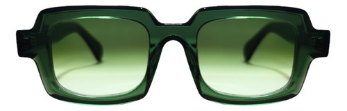 Lentes De Sol Verdes Con Protección Uv Gafas De Acetato