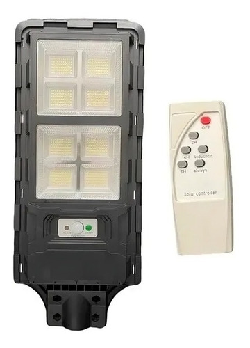 Lámpara Led Solar Alumbrado Público 200w Sensor M + Control