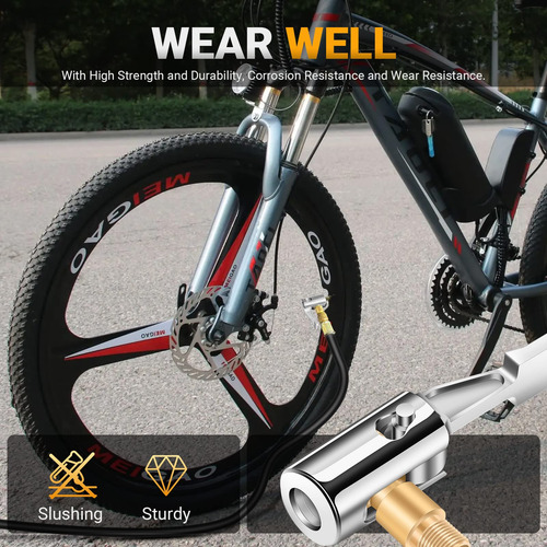 Picos Con Rosca Para Inflar Ruedas De Bicicleta Autos Motos