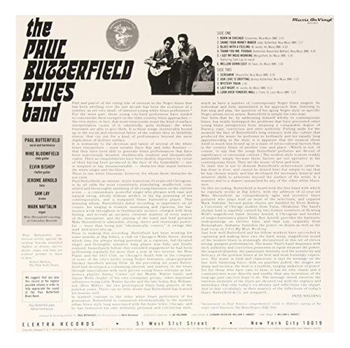 Vinilo: Paul Butterfield Blues Band