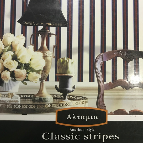 Papel De Parede Coleção Classic Stripes - Importado