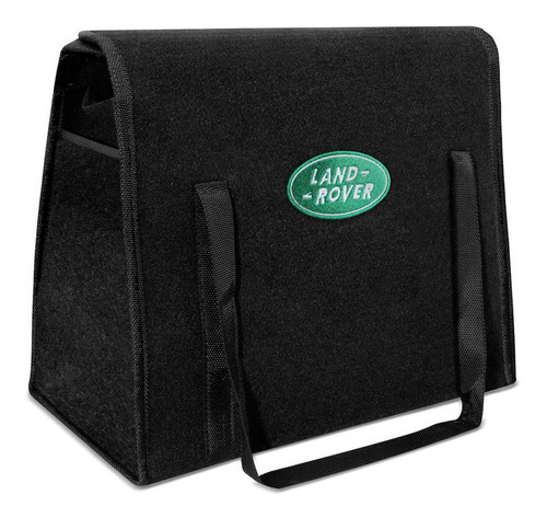 Bolsa Organizadora Porta Malas Logo Land Rover Preto 20l