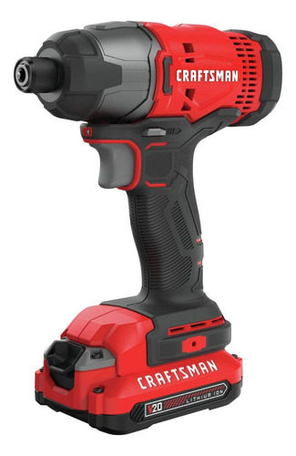 Atornillador De Impacto Craftsman® Inalámbrico 20 V Max Color Rojo