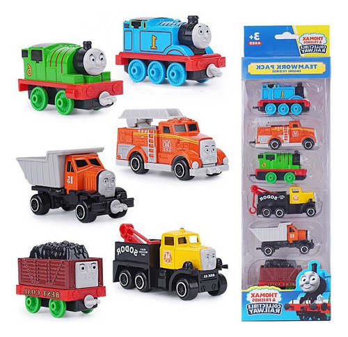 Set De 6 Coches De Juguete Thomas The Movie Collection