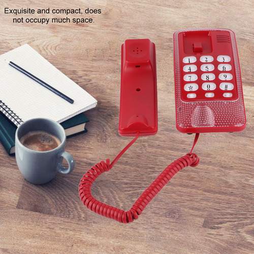 Extensión De Teléfono Fijo De Montaje En Pared Sin Identific