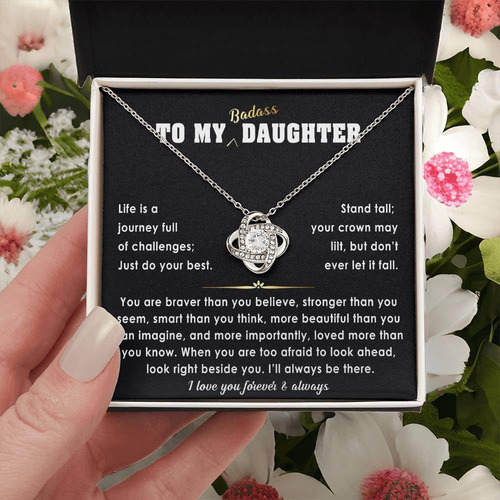 Viragil To My Badass Daughter Collar De Mamá Y Papá Con Y De