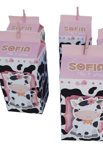 Caja Milk Box La Vaquita