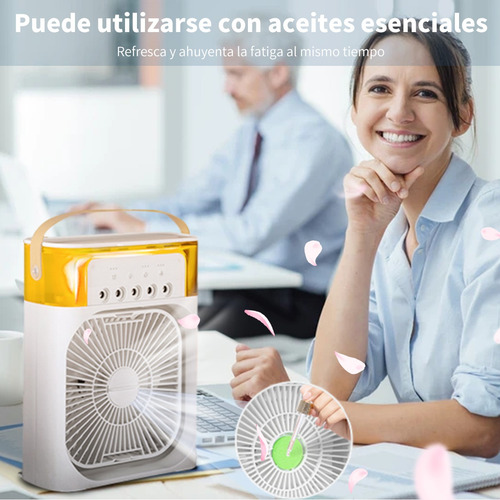 Ventilador Climatico Humidificable Portatil Escritorio