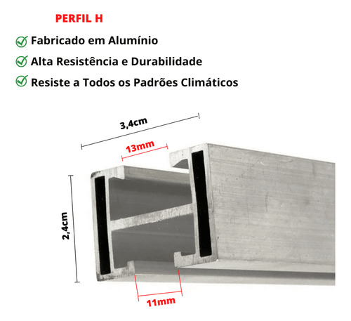 Kit Suporte 04 Placas Solar Estrutura Viga Madeira 4,80m