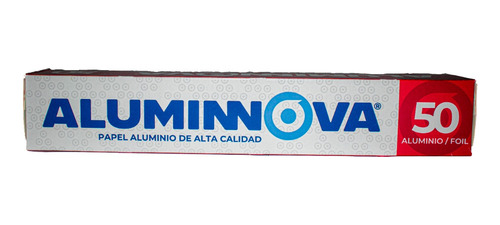 6 Rollos Papel Aluminio Modelo 50 Grueso Aluminnova