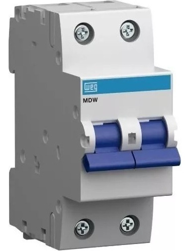 Disyuntor Weg Bipolar Curve C 125a - MDW-C125-2 5ka 11807327