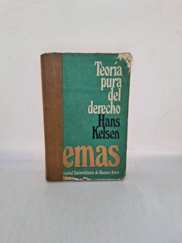 Teoria Pura Del Derecho - Hans Kelsen - Eudeba - Usado 