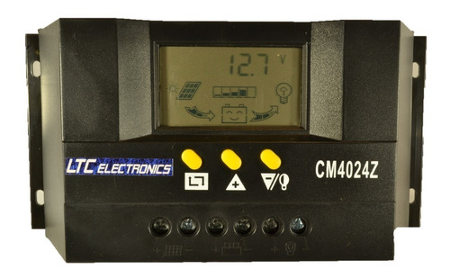 Regulador Panel Solar 40a Ltc Electronics Display Lcd Ef