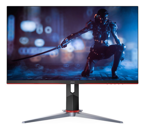 Monitor gamer AOC G2 24G2 led 23.8" negro y rojo 100V/240V