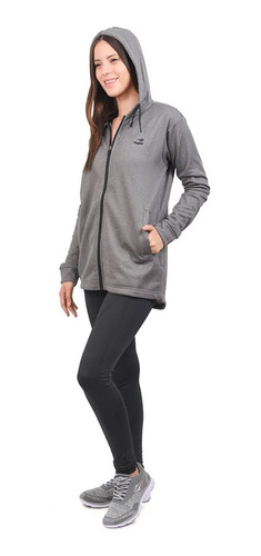 Conjunto Topper Wmns En Gris Y Melange | Dexter