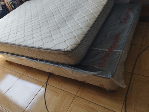 Cama Box Tarima De 2 Plazas Y Colchón Envió Lima Y Provincia (Usado)