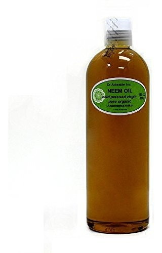 Neem Aceite Organico Puro Frio Prensado Por El Dr. Adorable 