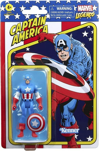 Capitán América - Marvel Legends Retro Series - Kenner