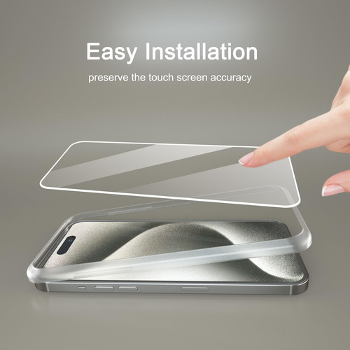 Protector De Pantalla Camara Para iPhone 15 Pro Max 3 Piezas