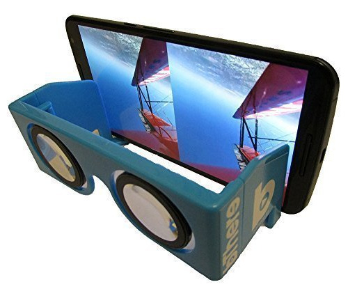 Vr 3d Glasses - Portátil Y Plegable De Cartón Partido Google