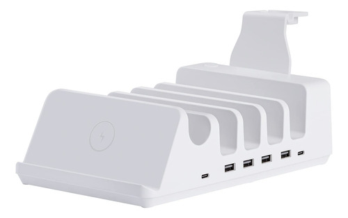 Estacion De Carga De 150 W/w 2 Usb-c Y 4 Usb De Carga Rapida