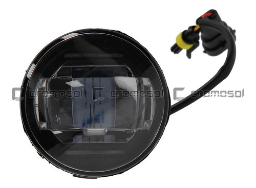 Faro Auxiliar Ford Fiesta One 10/13 Con Lupa Y Luz Diurna