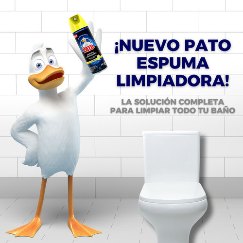 Espuma Limpiadora En Aerosol Pato Cítrico 567g