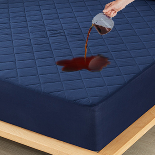 Protector De Colchón Cubre Impermeable Transpirab Queen