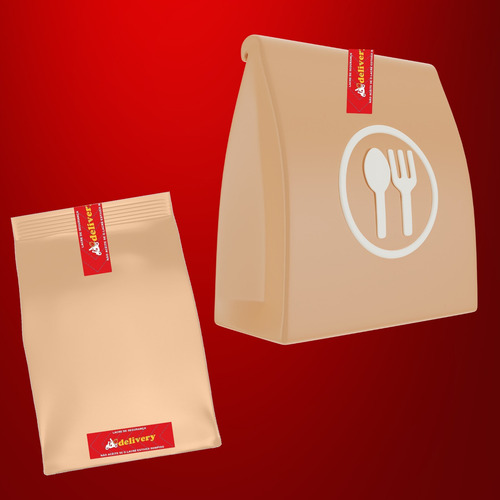 Lacre De Segurança Caixa De Delivery Super Cola 12 Rolos