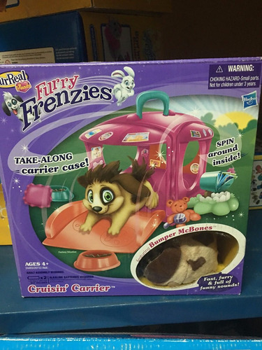 Furry Frenzies Set De Juego. Fur Real Friends Hasbro 4+