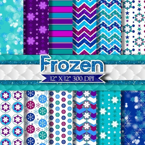 Papeles Fondos Digitales - Frozen 2 Magic Paper