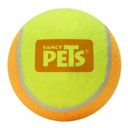 Fancy Pets Juguete Pelota Tamaño Chica De Tenis Bicolor