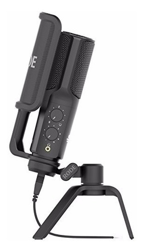 Micrófono Rode NT-USB condensador cardioide negro