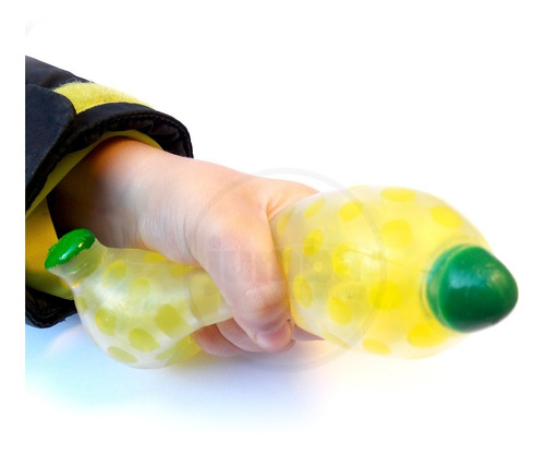 Imagen 3 de 4 de Squishy Banana Squeeze Squishie Pelotitas Biogel Antistress