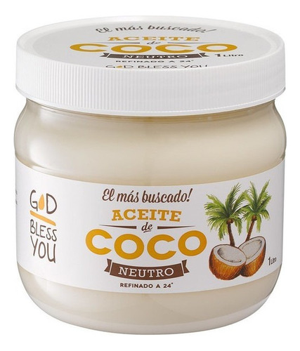 Aceite De Coco Neutro God Bless You X1lt