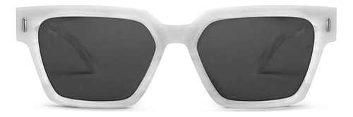 Anteojo De Sol Rusty Abop Marfil Blanco C3 Pol Rectangular Gris Oscuro Marfil Blanco Marfil Blanco