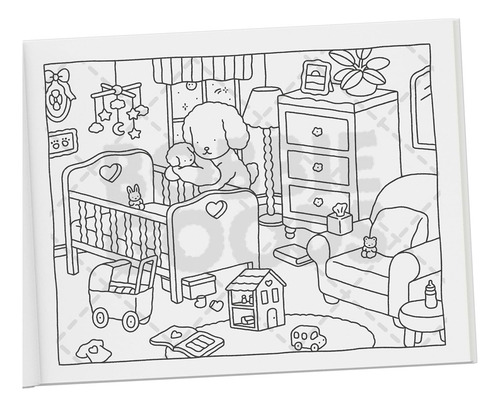 Isso E Aquilo (this & That) Livro De Colorir Oficial Bobbie Goods