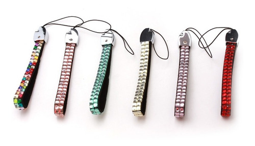 Strap Phone Colgantes Para Celular Strass Pack X 12