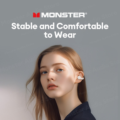 Auriculares Bluetooth Inalámbricos Monster Xkt21 Con Clip