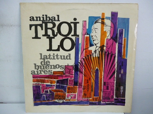 Anibal Troilo Latitud De  Buenos Aires Vinilo Argentino