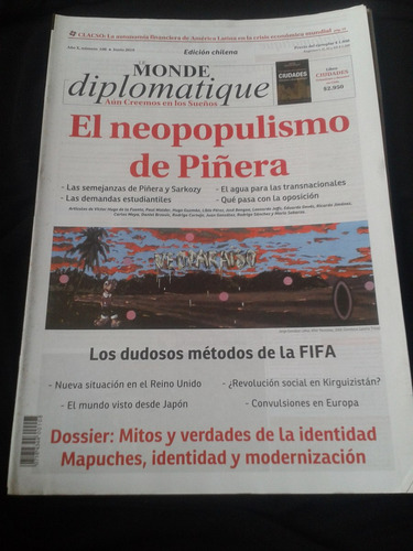 Monde Diplomatique Año X Numero 108  Junio 2010