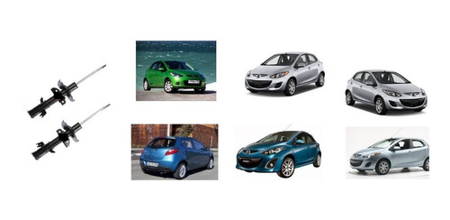 Amortiguadores Par Mazda 2 2007 Al 2014